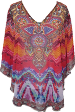 Load image into Gallery viewer, Isabella the Label Boho Kaftan Top 