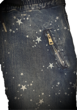 Load image into Gallery viewer, Bitonto Denim Jeans With Star Print The Italian Closet Australia