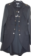 Load image into Gallery viewer, Adatto Military Look Long Line Jacket The Italian Closet 