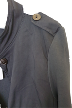 Load image into Gallery viewer, Adatto Military Look Long Line Jacket The Italian Closet Australia 