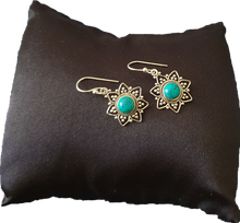 Load image into Gallery viewer, Star Dust Turquoise Earrings Meelah Collections 