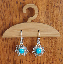 Load image into Gallery viewer, Star Dust Turquoise Earrings Meelah Collections 