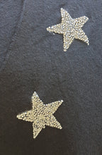 Load image into Gallery viewer, Sistemo Soft Wool - Wool Mix Top With Diamante Star Detail The Italian Closet Australia 