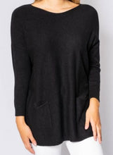 Load image into Gallery viewer, Yennefer Top With Pocket Detail The Italian Closet Australia 