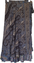 Load image into Gallery viewer, Silver Grey Wrap Skirt Cienna Designs Australia 