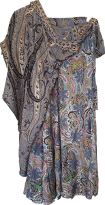 Silver Grey Wrap Skirt Cienna Designs Australia 