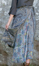 Load image into Gallery viewer, Silver Grey Wrap Skirt Cienna Designs Australia 