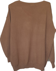 Ostaria Soft Knit Jumper With Star Logo The Italian Closet Australia 