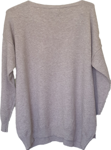 Ostaria Soft Knit Jumper With Star Logo The Italian Closet Australia 