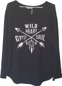 Joop And Gypsy Wild Heart Gypsy Soul Long Sleeve Tee 