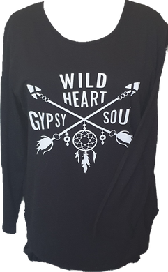 Joop And Gypsy Wild Heart Gypsy Soul Long Sleeve Tee