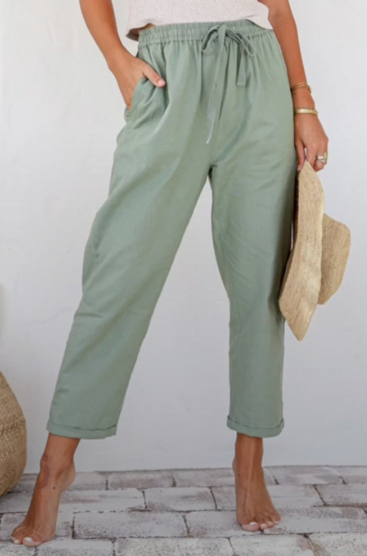 Vacation Linen Pants Joop And Gypsy 