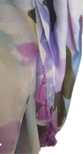 Load image into Gallery viewer, Isadora Scarf Blue Scarab 