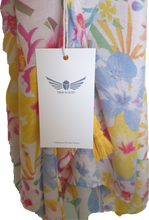 Load image into Gallery viewer, Isadora Scarf Blue Scarab 