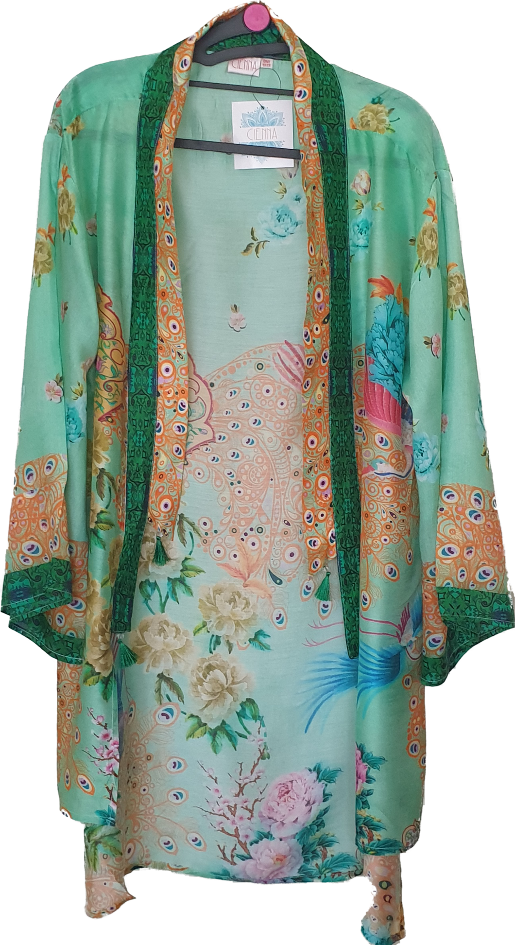 Lyre Bird Kimono Cienna Designs Australia 