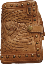 Load image into Gallery viewer, Peacock Foldover Wallet Barley Art n Vintage