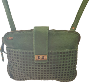 Checker Crossbody Bag Art n Vintage 