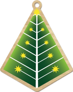 Scandinavian Christmas Decoration Tree Go Do Dood 