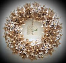 Load image into Gallery viewer, Paper To You Paper Wreath Sunset