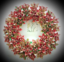 Load image into Gallery viewer, Paper To You Paper Wreath Jingle Bells Green