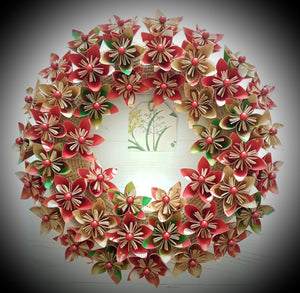 Paper To You Paper Wreath Jingle Bells Green