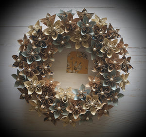 Paper To You Paper Wreath Driftwood