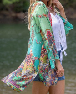 Emerald Kimono Cienna Designs Australia 