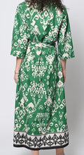 Load image into Gallery viewer, Green Print Dress Aria Brand 