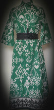 Load image into Gallery viewer, Green Print Dress Aria Brand 