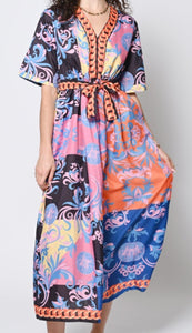 Pattern Dress Aria Brand 