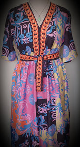 Pattern Dress Aria Brand 