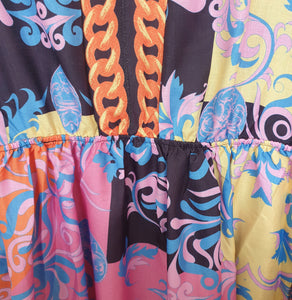 Pattern Dress Aria Brand 