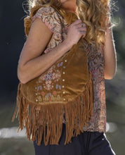 Load image into Gallery viewer, Suede Fringe Boho Bag Cienna Designs Australia 