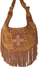 Load image into Gallery viewer, Suede Fringe Boho Bag Cienna Designs Australia 