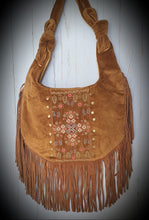 Load image into Gallery viewer, Suede Fringe Boho Bag Cienna Designs Australia 