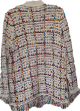 Load image into Gallery viewer, Coco Tweed Fringe Coatigan Miracle Fashion 