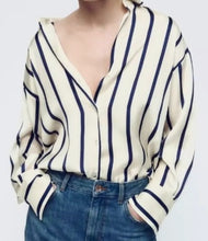 Load image into Gallery viewer, Sienna Stripe Shirt Eyes On Floyd 