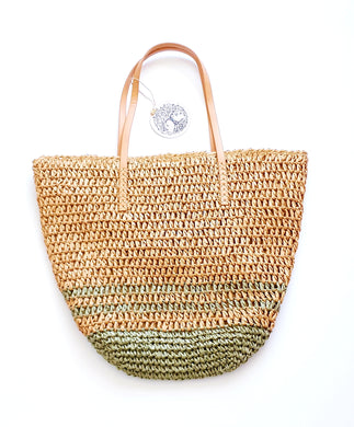 Straw Tote Bag