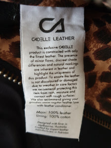 Cadelle Leather Soft Clutch Luna