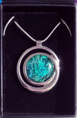 Cherish Dichroic Glass Pendant Liquid Crystal Australia