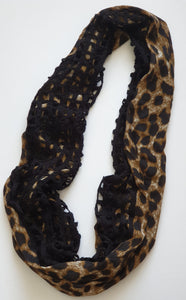 Infinity Snood Scarf Black