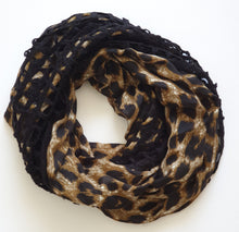 Load image into Gallery viewer, Infinity Snood Scarf Black