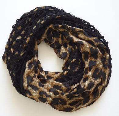 Infinity Snood Scarf Black