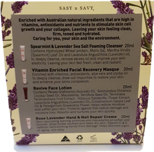 Sasy n Savy Cleanse Me Mini Facial Pack Combination to Oily