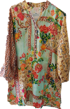 Load image into Gallery viewer, Wild Flower Print Silk Viscose Shirt Cienna Designs Australia